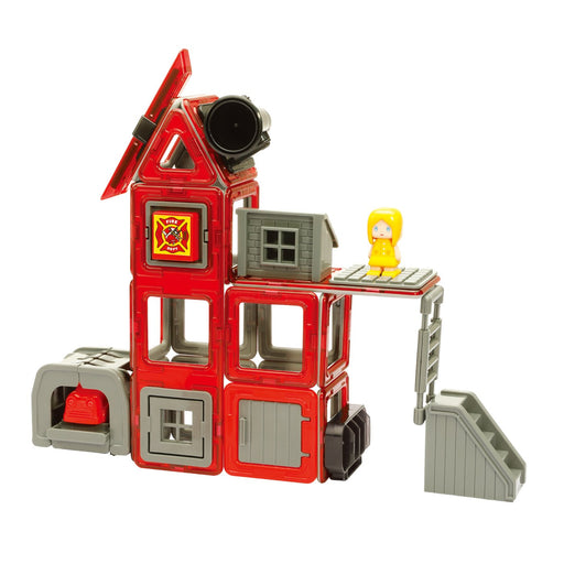 Magformers Amazing Rescue 50-Piece Set – rescue station model