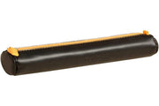 Rhodia - Italian Leatherette Round Pencil Case(8.45x2in) Office Supplies Black