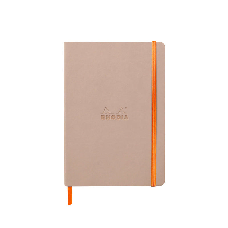 Rhodia RHODIARAMA Rose Smoke lined softcover notebook