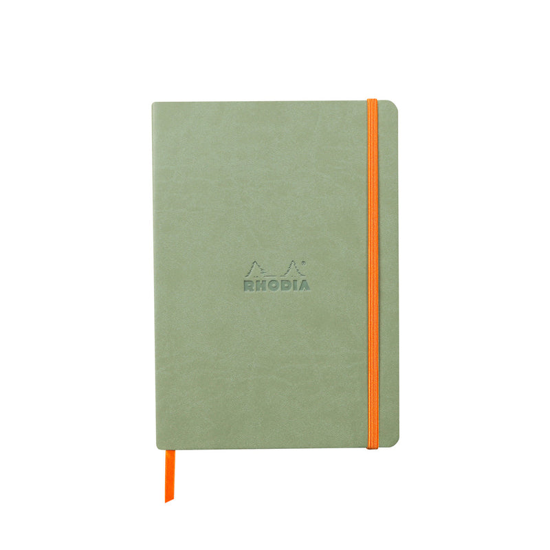 Rhodia RHODIARAMA Celadon Green lined softcover notebook