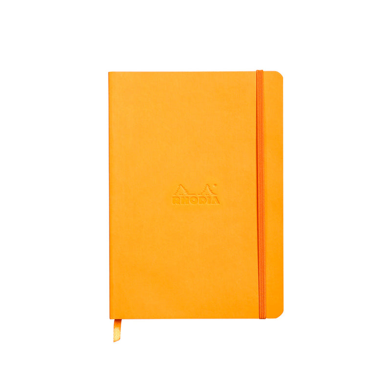 Rhodia RHODIARAMA Orange lined softcover notebook