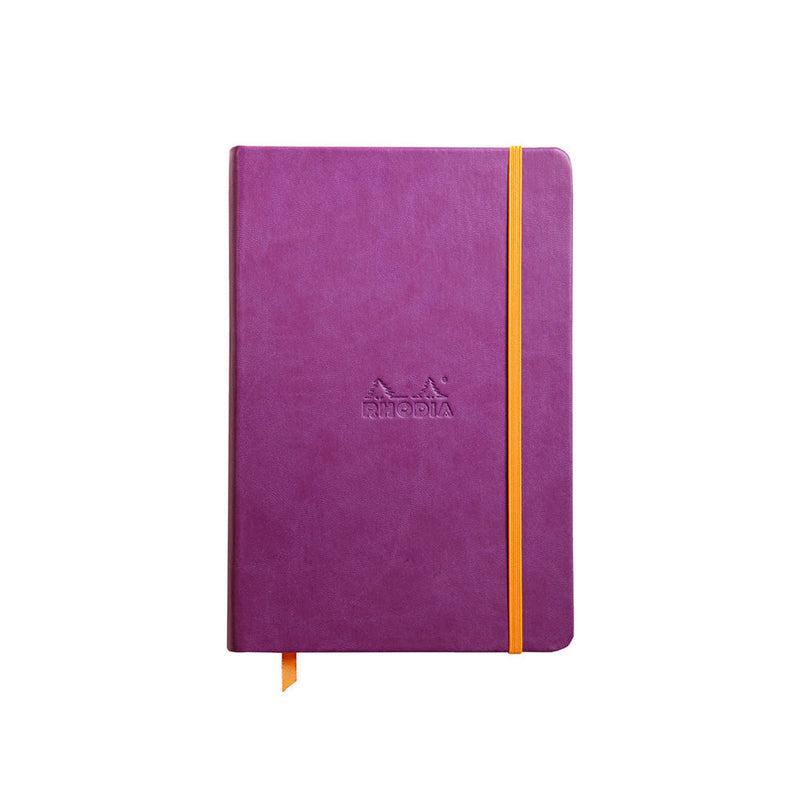 Rhodia RHODIARAMA Violet lined hardcover notebook