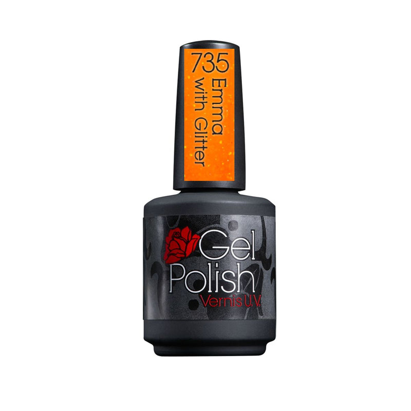 Rose Bella - Gel Polish 0.5 Oz Health & Beauty Emma Glitter 735