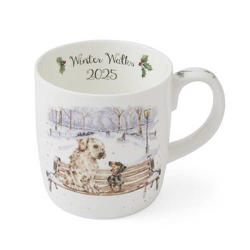 Royal Worcester - ANNUAL MUG WINTER WALKS 14OZ. Home & Kitchen