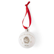 Royal Worcester - BABY'S FIRST CHRISTMAS BAUBLE Home & Kitchen