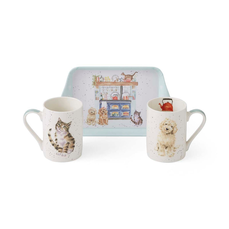 Royal Worcester - MUG & TRAY SET - COUNTRY KITCHEN Home & Kitchen