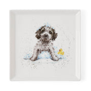 Royal Worcester - Square Plate DOG 9" Home & Kitchen