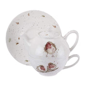 Royal Worcester - Teapot & LID - IND with CUP & Saucr Home & Kitchen