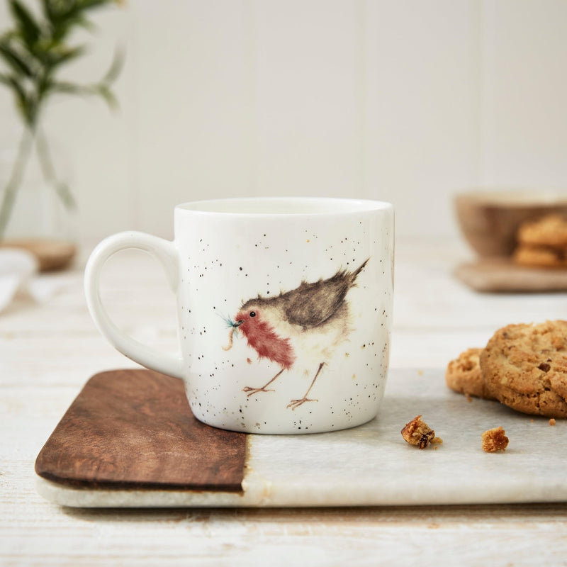 Royal Worcester - Wrendale Designs 11 oz Ceramic Mug Home & Kitchen First Kiss (Giraffe)