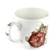 Royal Worcester - Wrendale Designs 11 oz Ceramic Mug Home & Kitchen Purrfect Christmas