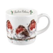 Royal Worcester - Wrendale Designs 11 oz Ceramic Mug Home & Kitchen Rocking Robins