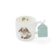 Royal Worcester - Wrendale Designs 11 oz Ceramic Mug Home & Kitchen Rosie (Rabbit)