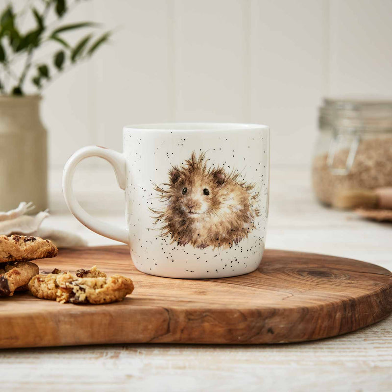 Royal Worcester - Wrendale Designs 14 oz Ceramic Mug Home & Kitchen Diet Start Tmr (Hamster)