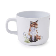 Royal Worcester - Wrendale Designs - Handled Cup - Foxes | 7 oz Home & Kitchen