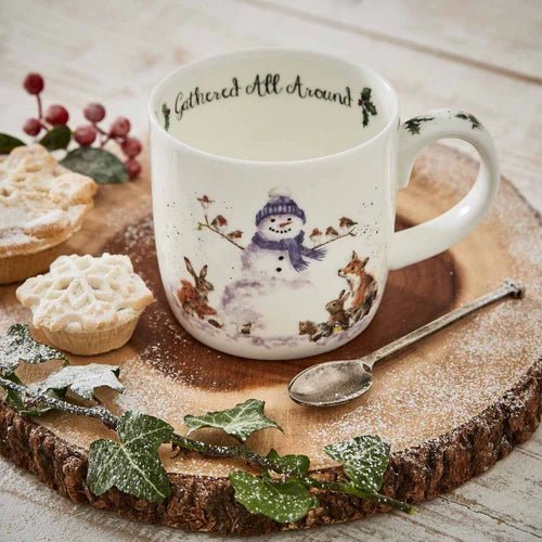 Royal Worcester - Wrendale Designs - Mug - Gathered All Around | 11 oz Home & Kitchen