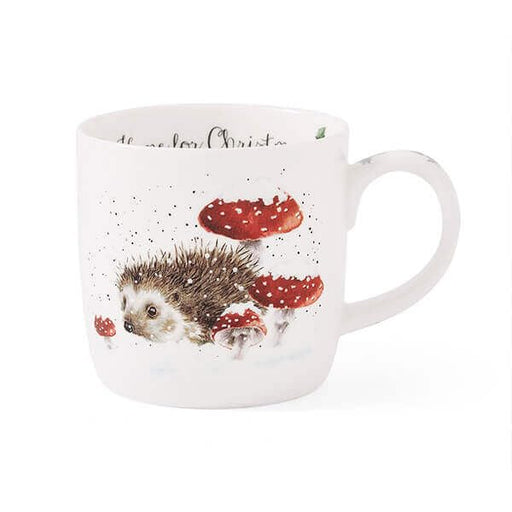 Royal Worcester - Wrendale Designs - Mug - Home for Christmas (Hedgehog) | 11 oz Home & Kitchen