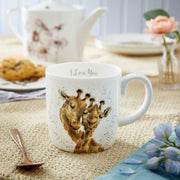 Royal Worcester - Wrendale Designs - Mug - I Love You (Giraffe) | 14 oz Home & Kitchen