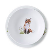 Royal Worcester - Wrendale Designs - Plate & Bowl Set - Woodland Animals (2 - Piece Set) Home & Kitchen