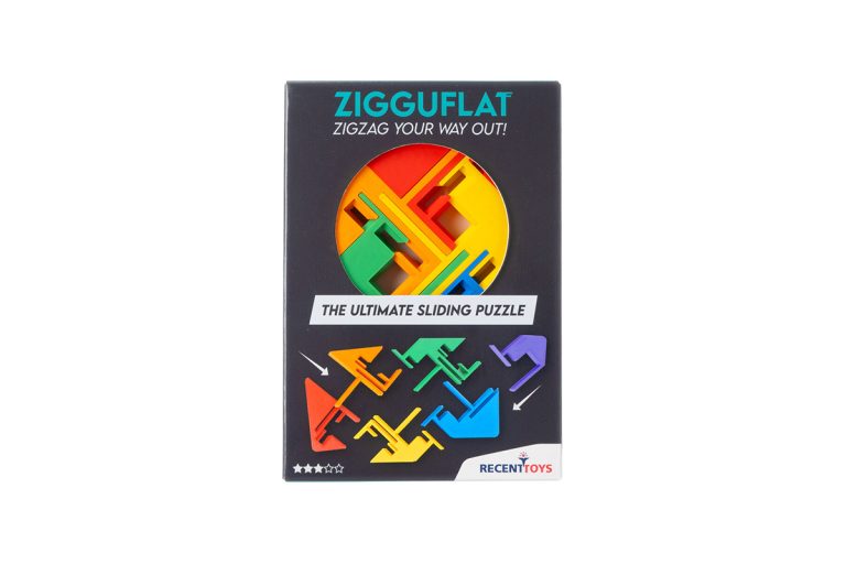 RECENT TOYS - Zigguflat Puzzle (12 Pc / Display)