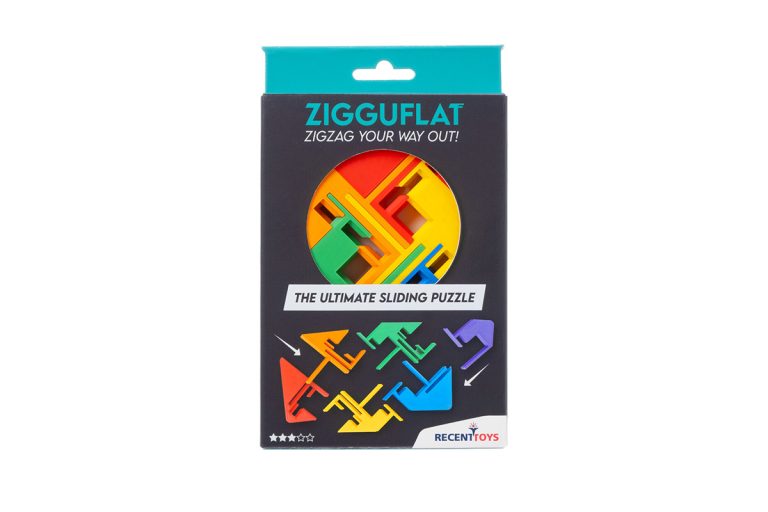 RECENT TOYS - Zigguflat Puzzle (12 Pc / Display)