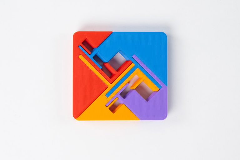 RECENT TOYS - Zigguflat Puzzle (12 Pc / Display)