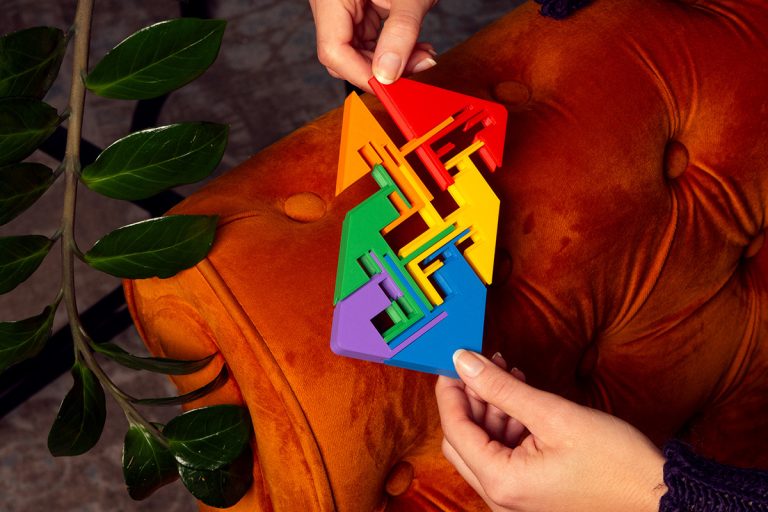 RECENT TOYS - Zigguflat Puzzle (12 Pc / Display)