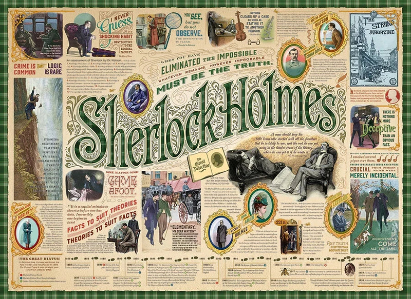 Cobble Hill - Sherlock (1000-Piece Puzzle)