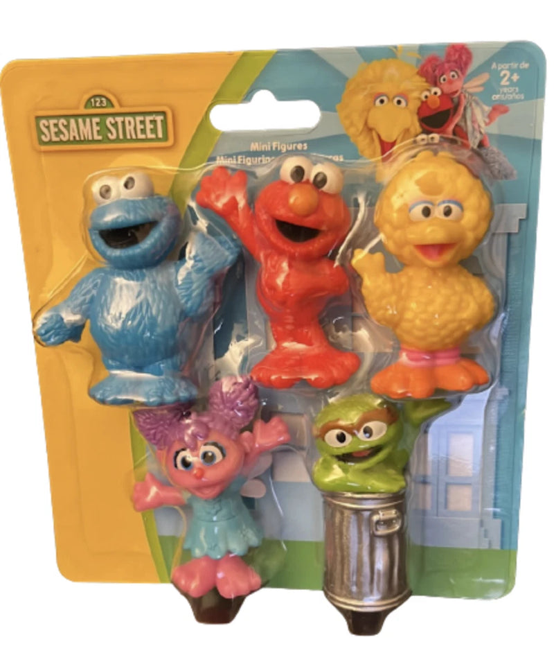 Just Play - SESAME STREET 5 PACK MINI FIGURE SET