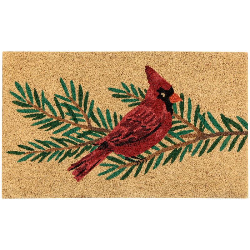 Now Designs - Birds & Boughs Cardinal Christmas Doormat