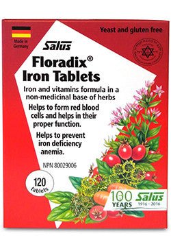 Salus - Floradix Iron 120 Tabs Health & Wellness