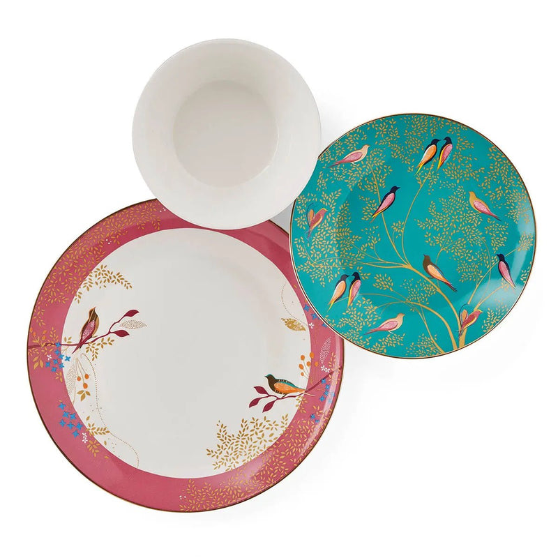 Sara Miller - Chelsea - 12 - Piece Dinnerware Set Home & Kitchen