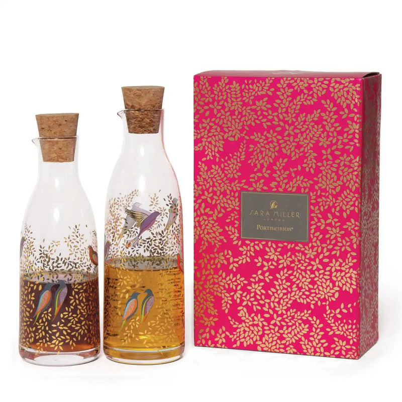 Sara Miller - Chelsea - Oil & Vinegar Set | 10 oz Oil / 8 oz Vineger Home & Kitchen