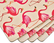 Sara Miller - Flamingo - Placemats (Set of 4) | 12 x 9 in / 30 x 23 cm Home & Kitchen
