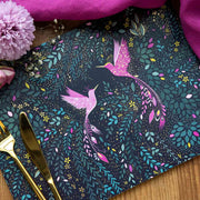 Sara Miller - India Collection - Hummingbird Paradise - Placemats (Set of 4) | 12 x 9 in / 30 x 23 cm Home & Kitchen