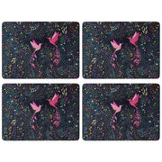 Sara Miller - India Collection - Hummingbird Paradise - Placemats (Set of 4) | 12 x 9 in / 30 x 23 cm Home & Kitchen