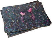 Sara Miller - India Collection - Hummingbird Paradise - Placemats (Set of 4) | 15.7 x 11.7 in / 40 x 30 cm Home & Kitchen