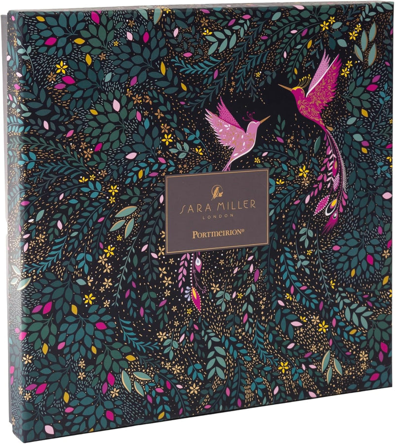 Sara Miller - India Collection - Hummingbird Paradise - Serving Plate | 9 in / 23 cm Home & Kitchen