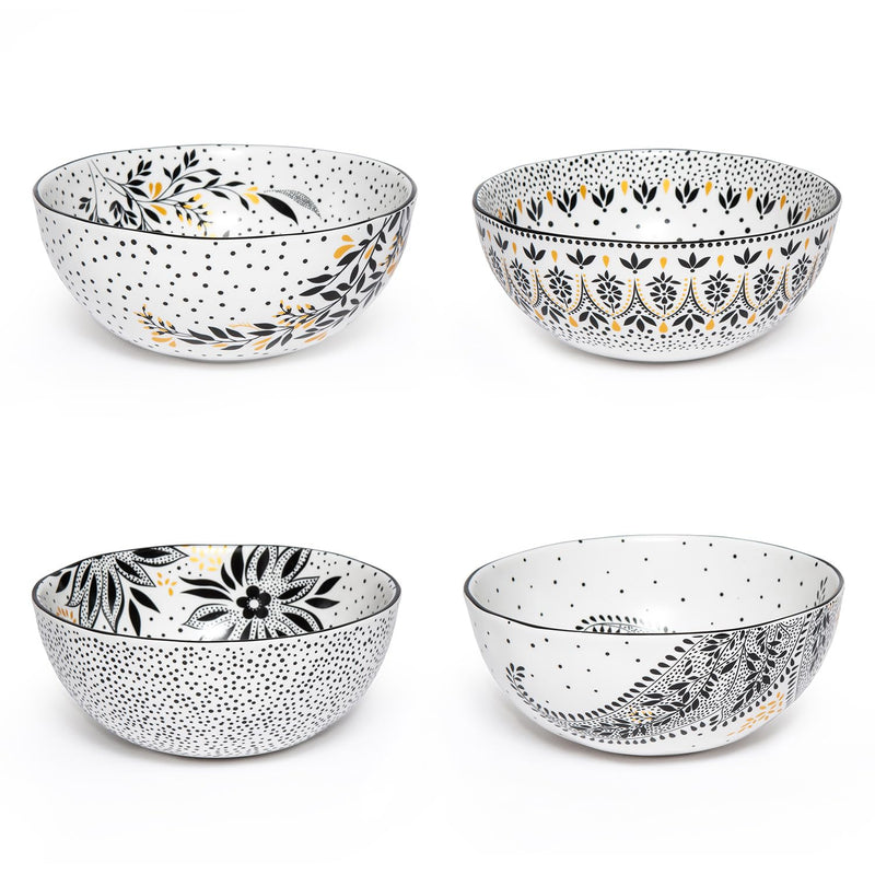 Sara Miller - Sm Cereal Bowl 5.8" S/4 Home & Kitchen