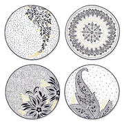 Sara Miller - Sm Salad Plate 8" S/4 Home & Kitchen