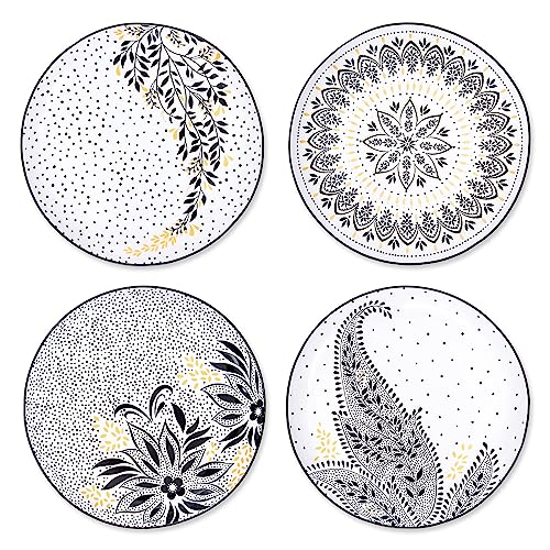 Sara Miller - Sm Salad Plate 8" S/4 Home & Kitchen