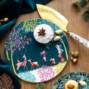 Sara Miller - Woodland Tales - Cake Slice | 10 in / 25 cm Home & Kitchen