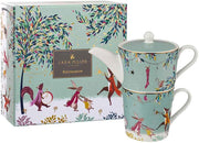 Sara Miller - Woodland Tales - Tea for One - Merry Band | 12 fl oz / 355 mL Home & Kitchen