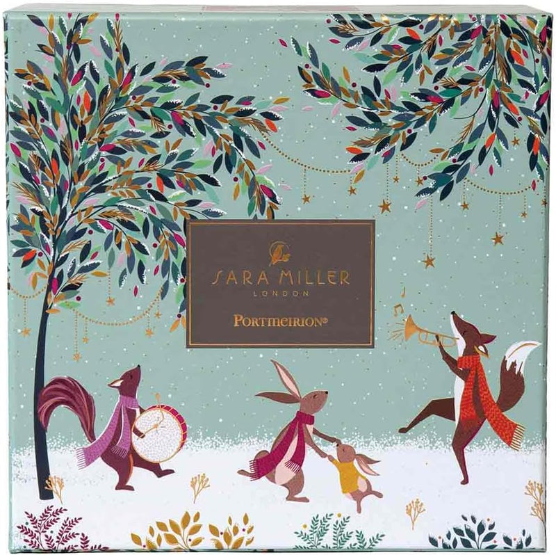 Sara Miller - Woodland Tales - Tea for One - Merry Band | 12 fl oz / 355 mL Home & Kitchen