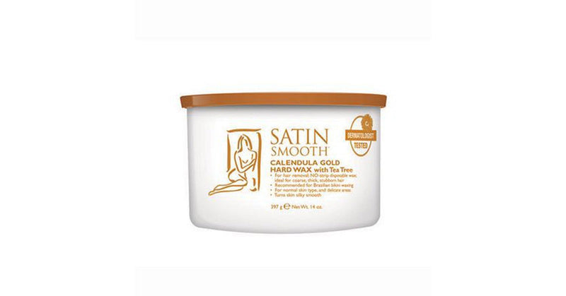 Satin Smooth - Golden Calendula Wax with Tea Tree (14oz)