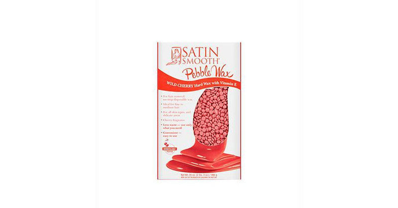 Satin Smooth - Wild Cherry Pebble Wax with Vitamin E (35oz)