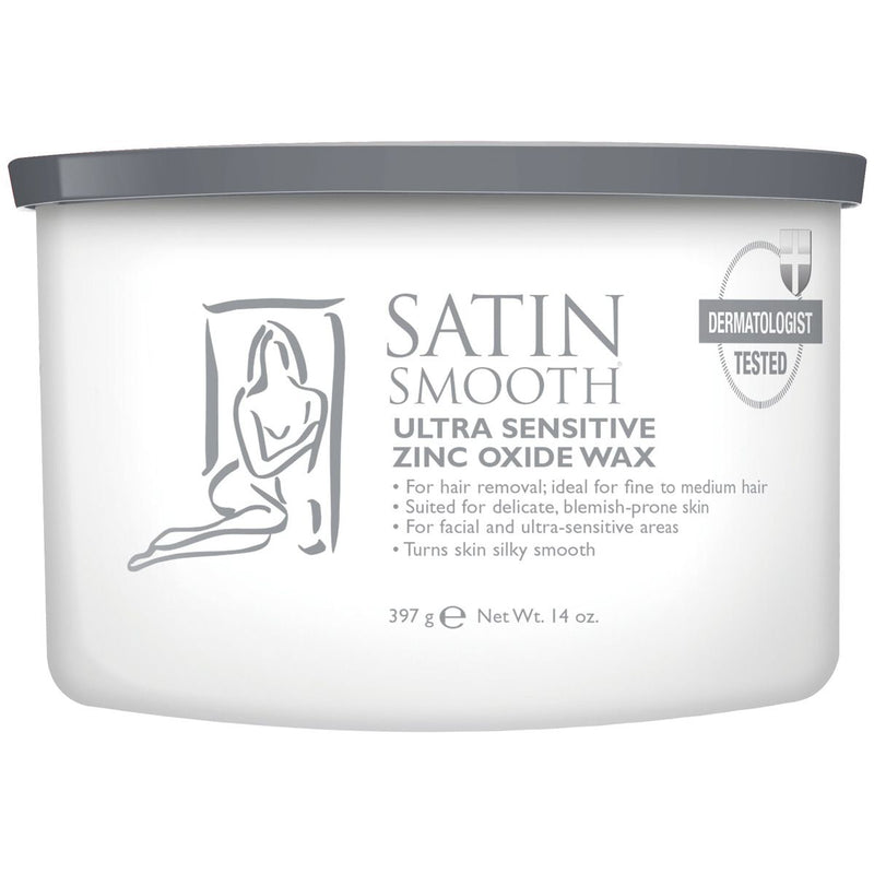 Satin Smooth - Zinc Oxyde Cream Wax 14 OZ Beauty & Personal Care