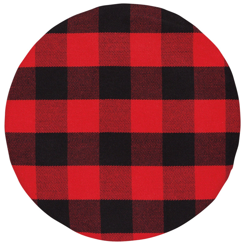 Now Designs - Red Buffalo Check Bowl Covers Set of 2
