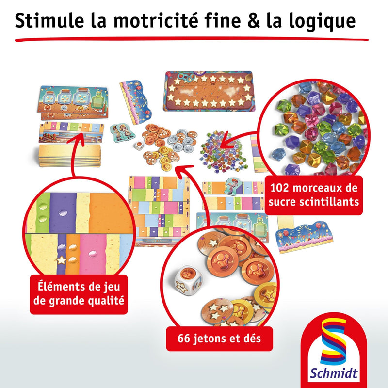 Schmidt Spiele - LA CERISE SUR LE GÂTEAU Toys & Games