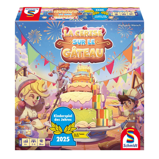 Schmidt Spiele - LA CERISE SUR LE GÂTEAU Toys & Games