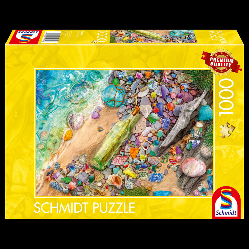 Schmidt Spiele - Puzzle - Beach Treasures (1000 - Piece Puzzle) Games & Toys